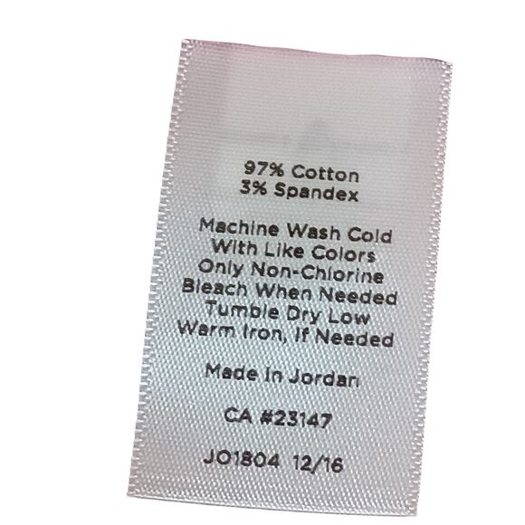 Talbots Hampshire Ankle Pants Red Cherry Cotton Blend Sz 12 - Picture 10 of 12